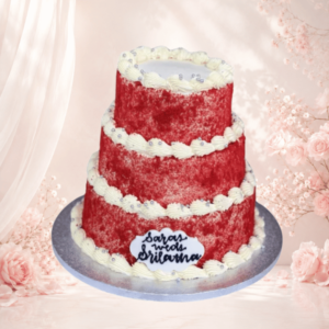 Redvelvet Tier Cake