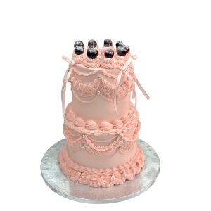 Vintage Design Tier Cake