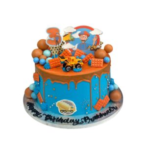 Blippi Theme Cake