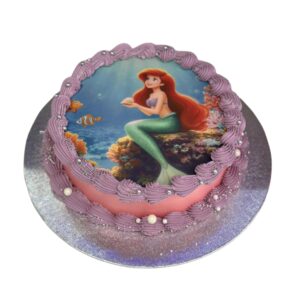 Ariel's fantasy photo cake