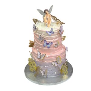 Fairy butterfly cake