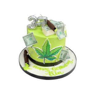 money leaf cake