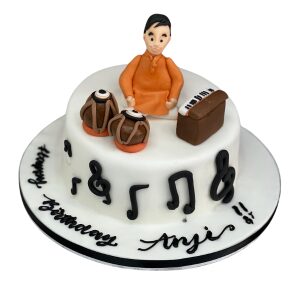 Musician Theme Cake