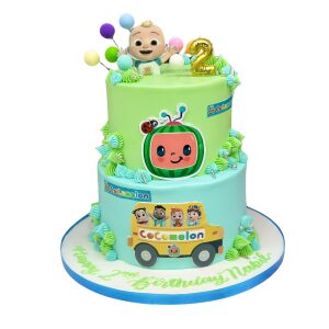 Cocomelon Toppers Cake
