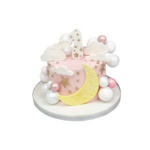 1st Birthday Simple Cake