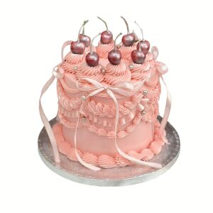 Vintage Cherry Cake