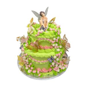 Fairy Theme Buttercream Cake