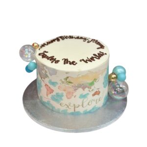 around the world cake