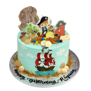 Pirate Theme Cake