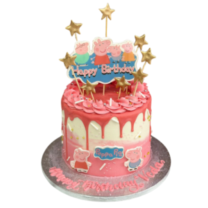 Peppa's Pink Party Cake