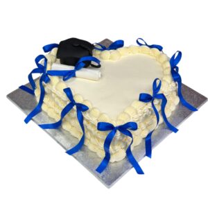 Ivory Graduate Cake