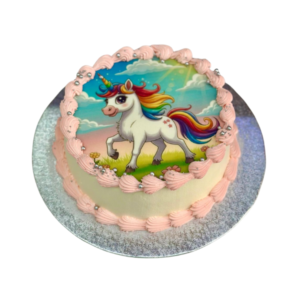 Unicorn Bliss Photo Cake
