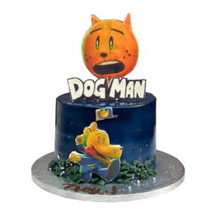 Dogman Theme Cake
