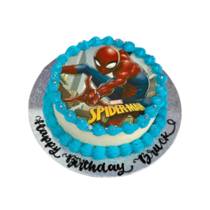 Spiderman Photo Cake