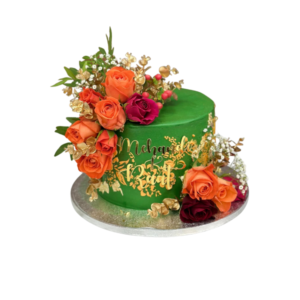 Mehindi Themed Cake