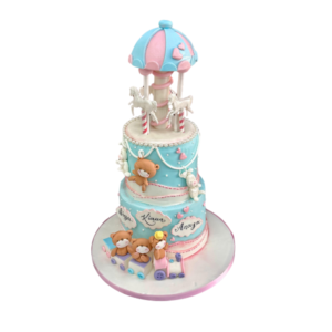 Sweet Wonderland Fondant Cake