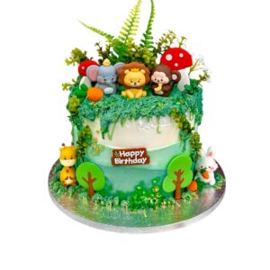 Mini Animal Theme Cake