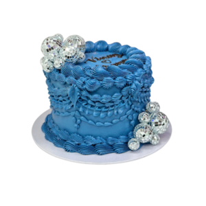 Vintage Disco Cake