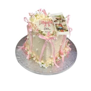vintage memories cake