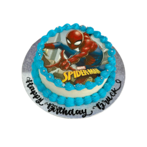 Spiderman Photo Cake