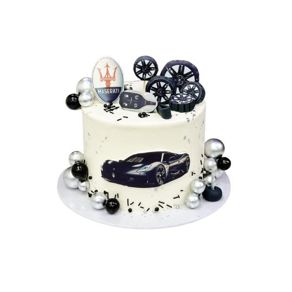 Maserati Car Theme Cake
