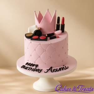 MAC makeup themed cake