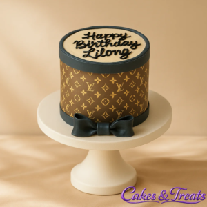 Louis Vuitton themed cake