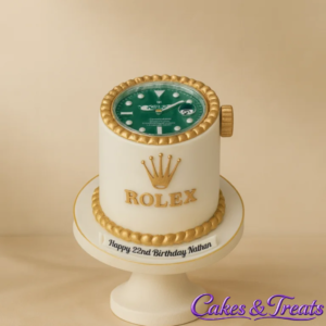Rolex Watch Cake