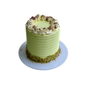 Simple Pistachio Tall Cake