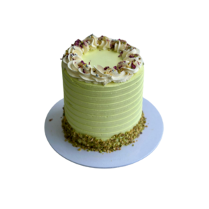 Simple Pistachio Tall Cake
