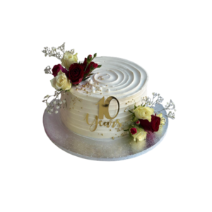 Simple Floral Cake
