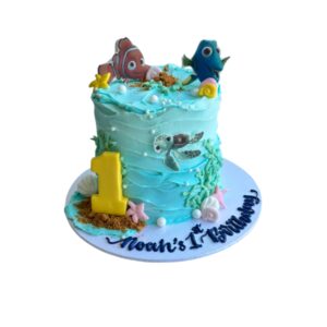 Nemo Theme Cake
