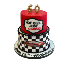 Vintage Car Theme Cake