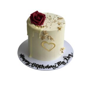 Simple Love Drip Cake