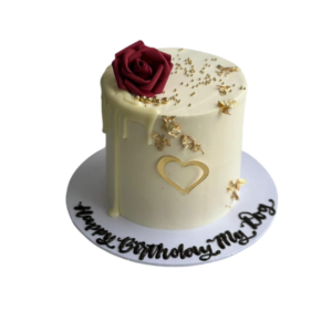 Simple Love Drip Cake